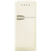 SMEG 50´s Retro Style FAB50 chladnička s mraziacim boxom krémová