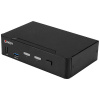 LINDY Lindy - KVM-/Audio-/USB-Switch - 2 x KVM/Audio/USB - 1 lokaler Benutzer - Deskto prepínač KVM DisplayPort 7680 x 4320 Pixel; 39312