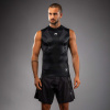 Rashguard Venum Nexus - bez rukávů - Black/Silver Velikost: XXL