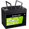 Akumulátor LiFePO4 50Ah 12.8V 12V BMS Green Cell do karavanu Lodný vozík