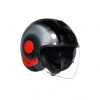 AGV ETERES E2206 - LEVANTO BLACK/SILVER/RED Velkosť: XS
