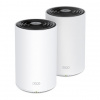WiFi router TP-Link Deco PX50(2-pack) AX3000 + G15000, WiFi 6E, 1x 2.5GLAN, 2x GLAN / 574Mbps 2.4GHz/ 2402Mbps 5GHz, 52440032