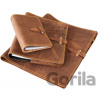 Set Diář A5, A6 a šanon A4 Hnědý - Macoli Hand Made