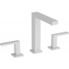 Hansgrohe Tecturis E - 3-otvorová umývadlová batéria 150 EcoSmart+ s odtokovou súpravou Push-Open, biela matná 73030700