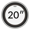 Remo Ambassador SMT Clear Bass Priemer blany: 20