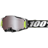 100 Okuliare ARMEGA 100% Racr Hiper strieborné plexi