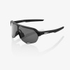 Okuliare 100% S2 Soft Tack Black Smoke Lens