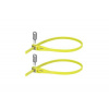 Hiplok Z LOK, uťahovací lankový zámok - Twin Pack - Lime