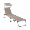 Záhradné lehátko - SongMics Garden Sun Led Béžová (SongMics Garden Sun Led Béžová)