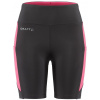 Craft ADV Essence Short Tights 2 šortky dámské Barva: Šedá, Velikost: XS