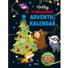 Velký vyškrabávací adventní kalendář - autor neuvedený