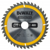 DT1945 DeWALT Pilový kotouč pro kot. pily 190x30mm, 40 zub. ATB 10°, univerzální řez, šířka 1,7m