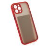 Bomba Kvalitný TPU obal matný pre iPhone - červený Model iPhone: iPhone 13 Pro MAX C313_IPHONE13PROMAX-RED