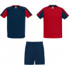 Roly Pánsky a detský futbalový set 2xdres a šortky JUVE, viac farieb Farba: RED/NAVY BLUE, Veľkosť: 12