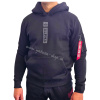 Alpha Industries ALPHA PP Hoody pánska mikina black Veľkosť: M, Farba: čierna