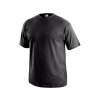 Tričko CXS DANIEL, krátky rukáv, čierne, veľ. 5XL