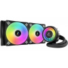 ARCTIC Liquid Freezer III - 280 A-RGB (Black) : All-in-One CPU Water Cooler with 280mm radiator and ACFRE00143A