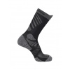 Bežecké ponožky Salomon Aero Crew - black/castelrock