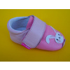 Detské kožené capačky D.D.Step K1596-51858 daisy pink BAREFOOT