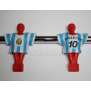 Dres ARGENTÍNA hráči na stolný futbal (sada 11ks univerzálny dres pre figúrky na stolový futbal)