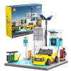 KONŠTRUKČNÉ KOCKY CADA BUDOVA SHELL ČERPACIA STANICA S NABÍJAČKOU PRE AUTÁ 8+