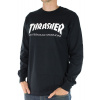 pánske tričko THRASHER SKATE MAG LS Black M
