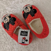 Detské papuče Minnie Mouse červené s bodkami – veľkosť 27–28 (Pohodlné a veselé papučky pre malé princeznédoma)