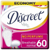 Hygienické vložky Discreet PROCTER000600 60 ks