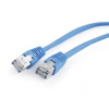 Gembird PP22-0.5M/B Patch RJ45, cat. 5e, FTP, 0,5m, modrý