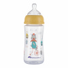 Bebeconfort Dojčenská fľaša Emotion 270ml 0-12m Yellow oranžová