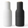 Audo Copenhagen Mlynček na soľ a korenie Bottle Ash/Carbon Beech – set 2 ks