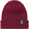 NEUTRAL O 93055 FAIRTRADE / Pletená čiapka z bio bavlny - bordeaux Univerzálna