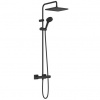 Hansgrohe Vernis Shape Sprchový systém s termostatickou batériou EcoSmart, čierny matný, 26429670