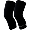 Cyklistické návleky na nohy Force Term návleky na kolena, černé XL (90021-XL)
