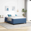 zahrada-XL Posteľ s pružinovým rámom Modrá, Biela 203 x 140 x 60 cm 3337470