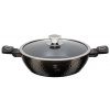 Panvica BERLINGERHAUS Panvica hlboká s titánovým povrchom a pokrievkou Primal Gloss Collection 24cm (BH-6576)