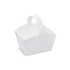 Wimex Svadobné košíčky PAP s uškom 10 x 8 x 6 cm