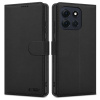 Tech-Protect Wallet obal na Motorola Moto G86 5G/Moto G86 Power 5G - Čierna