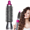 Ružová okrúhla kefa pre Dyson Airwrap HS01/HS05 – malá, 16 cm
