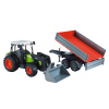 Bruder 02112 Traktor Class s nakladačom a prívesom (Bruder 02112 Traktor Class s nakladačom a prívesom)