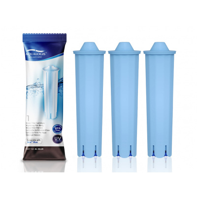 Aqualogis AL-BLUE vodný filter pre kávovar značky JURA (náhrada filtra CLARIS BLUE) - 3 kusy