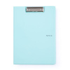 KARTON P+P Podložka dvojitá plast. s klipom A4 PASTELINI zelená