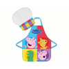 Brandmac Detská zástera s čiapkou Peppa Pig and George 45X50 CM 2X33CM