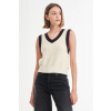 Dámska vesta LEVI'S® WOMEN'S BRYNN SWEATER VEST A7103-0003 Farba: smotanová, Veľkosť: M