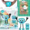 Panáčik do kúpeľa Glo Pals Blair LED svietiaci vo vode + 2 kocky