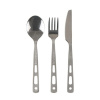 Lifeventure KNIFE FORK SPOON SET TITANIUM