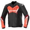 Bunda FASTER 3 AIRFLOW, ALPINESTARS (čierna/červená fluo, veľ. 52)