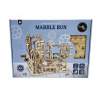 Marble Run Stupňovitý kladkostroj GULIČKOVÁ DRÁHA DREVENÝ PUZZLE 3D P