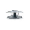 Krmítko pro ptáky BIRDYFEED ROUND antracit 29,4cm