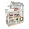 FunPlay 5944 Drevený domček pre bábiky s príslušenstvom 3 poschodia 62x26,5x78cm